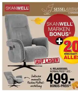 Hofmeister Skanwell relaxsessel Angebot
