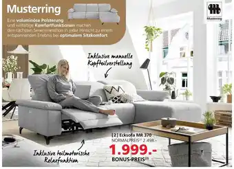 Hofmeister Musterring ecksofa mr 370 Angebot