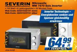 Expert Severin mikrowelle mw 7570 solo inverter weiss Angebot