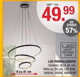 Hofmeister Led-pendelleuchte Angebot