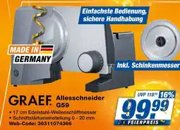 Expert Graef allesschneider g59 Angebot