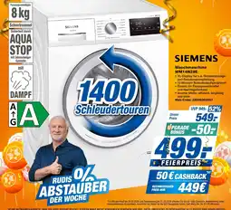 Expert Siemens waschmaschine wm14n29e Angebot