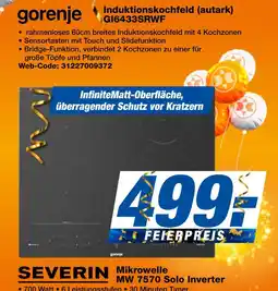 Expert Gorenje induktionskochfeld (autark) gi64333srwf Angebot