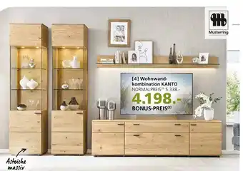 Hofmeister Musterring wohnwand-kombination kanto Angebot