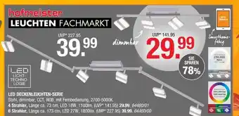 Hofmeister Hofmeister led deckenleuchten-serie 4 strahler Angebot