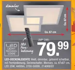 Hofmeister Led-deckenleuchte Angebot