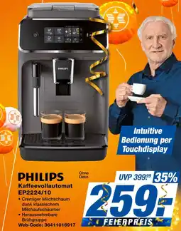Expert Philips kaffeevollautomat ep2224/10 Angebot