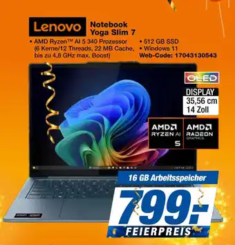 Expert Lenovo notebook yoga slim 7 Angebot