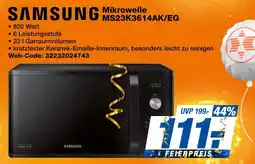 Expert Samsung mikrowelle ms23k3614ak/eg Angebot