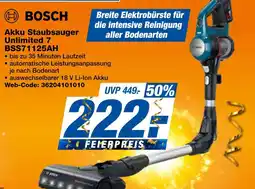 Expert Bosch akku staubsauger unlimited 7 bss71125ah Angebot