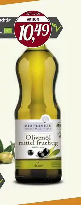 Pro Biomarkt Bio Planete Olivenöl Mittel Fruchtig Angebot