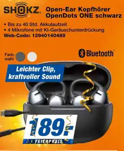 Expert Shokz open-ear kopfhörer opendots one schwarz Angebot