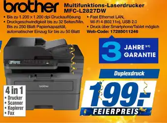 Expert Brother multifunktions-laserdrucker mfc-l2827dw Angebot
