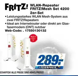 Expert Fritz! wlan-repeater fritz!mesh set 4200 2er-set Angebot