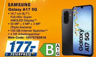 Expert Samsung galaxy a17 5g Angebot