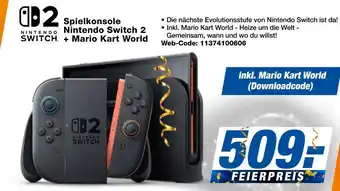 Expert Nintendo spielkonsole nintendo switch 2 + mario kart world Angebot