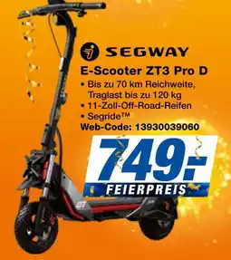 Expert Segway e-scooter zt3 pro d Angebot