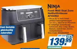 Expert Ninja foodi max dual zone heißluftfritteuse af400eu Angebot