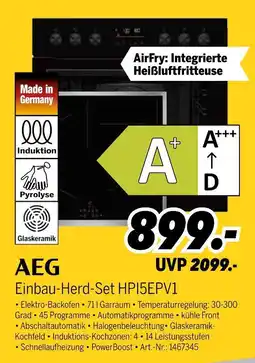 MEDIMAX Aeg einbau-herd-set hpi5epv1 Angebot