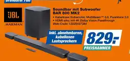 Expert Jbl soundbar mit subwoofer bar 800 mk2 Angebot