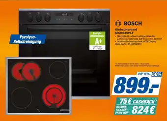 Expert Bosch einbauherdset mkh63splf Angebot