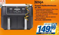 expert Techno Land NINJA Doppel-Heißluftfritteuse AF 400 Angebot