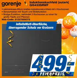 expert Techno Land gorenje Induktionskochfeld (autark) GI6433SRWF Angebot