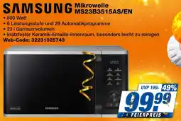 expert Techno Land SAMSUNG Mikrowelle MS23B3515AS/EN Angebot