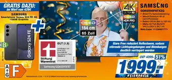 expert Techno Land SAMSUNG GQ65S95FATXZG und Smartphone Galaxy S24 FE 5G 128GB Graphite Angebot