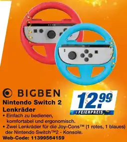 expert Techno Land BIGBEN Nintendo Switch 2 Lenkräder Angebot
