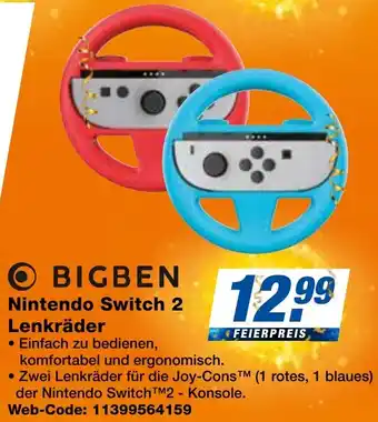 expert Techno Land BIGBEN Nintendo Switch 2 Lenkräder Angebot