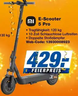 expert Techno Land Xiaomi E-Scooter 5 Pro Angebot