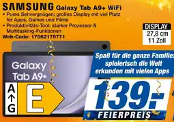 expert Techno Land SAMSUNG Galaxy Tab A9+ WiFi Angebot