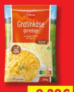 Lidl Milbona Gratinkäse Gerieben Angebot