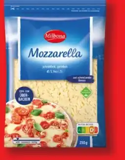 Lidl Milbona Mozzarella Angebot