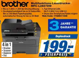 expert Techno Land brother Multifunktions-Laserdrucker MFC-L2827DW Angebot