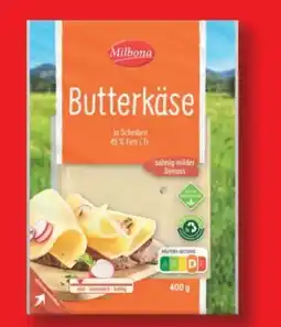 Lidl Milbona Butterkäse Angebot