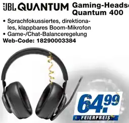 expert Techno Land JBL QUANTUM Gaming-Headset Quantum 400 Angebot