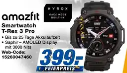 expert Techno Land amazfit Smartwatch T-Rex 3 Pro Angebot