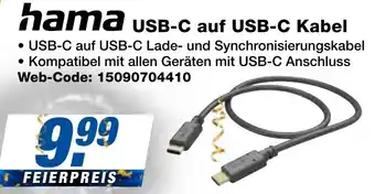 expert Techno Land hama USB-C auf USB-C Kabel Angebot