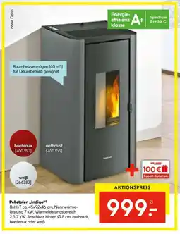 Hellweg Pelletofen ,,Indigo" Angebot