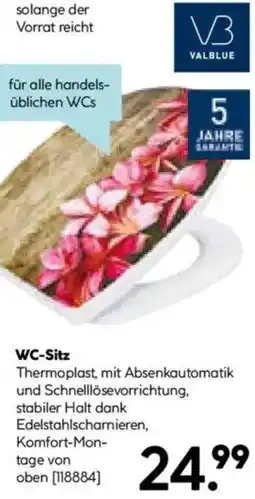 Hellweg VALBLUE WC-Sitz Angebot