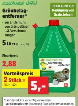 Thomas Philipps GRÜNER JAN Grünbelagentferner Angebot