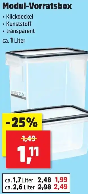 Thomas Philipps Modul-Vorratsbox Angebot