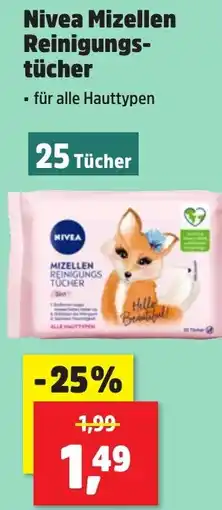 Thomas Philipps Nivea Mizellen Reinigungstücher Angebot