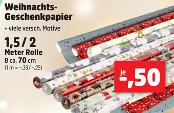 Thomas Philipps Weihnachts- Geschenkpapier Angebot