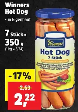 Thomas Philipps Winners Hot Dog Angebot