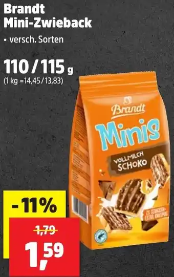 Thomas Philipps Brandt Mini-Zwieback Angebot