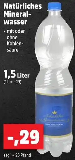 Thomas Philipps Natürliches Mineralwasser Angebot