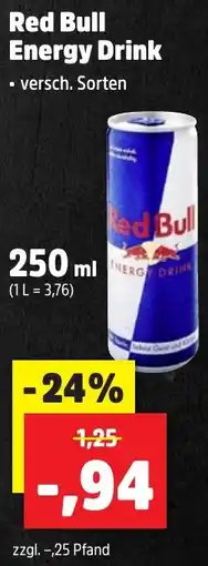 Thomas Philipps Red Bull Energy Drink Angebot